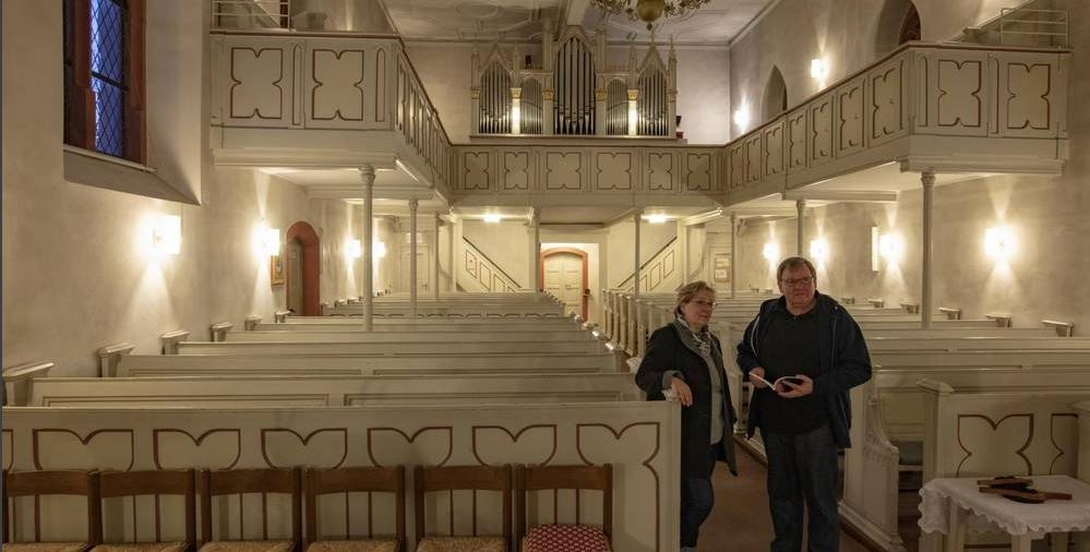 Stockstadt: Ein Gotteshaus in Weiß – „Ried-Echo“ vom 14.2.2019